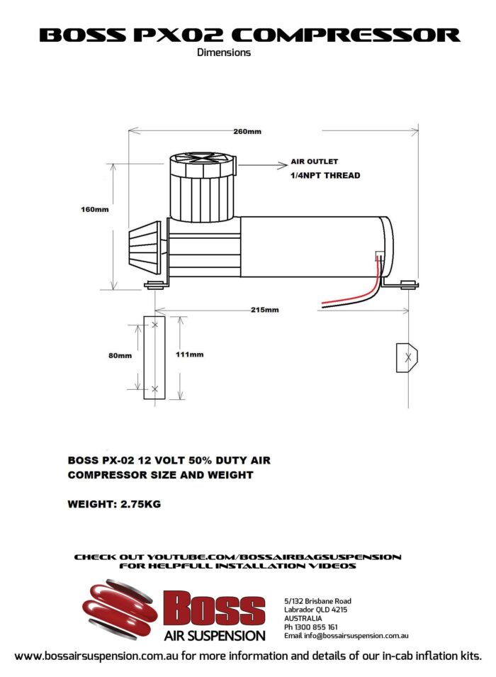  | Boss Air Suspension