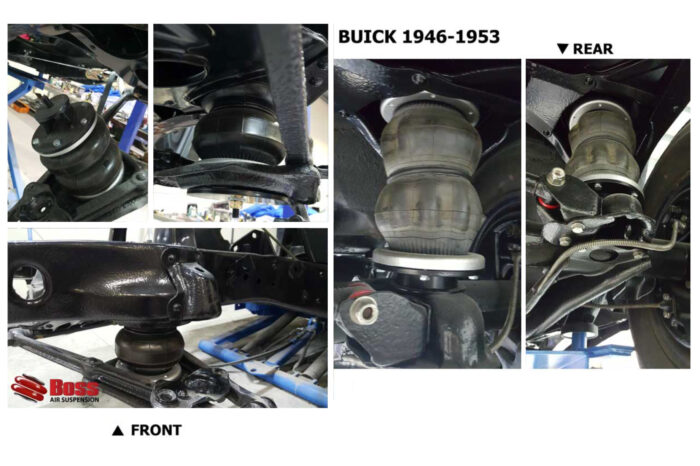 Buick Front and Rear Airbag Suspension for the 1946 to 1953 Buick | Boss Air Suspension